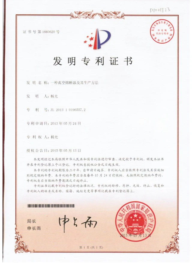 Fuse Patent pada 24 Mei 2013